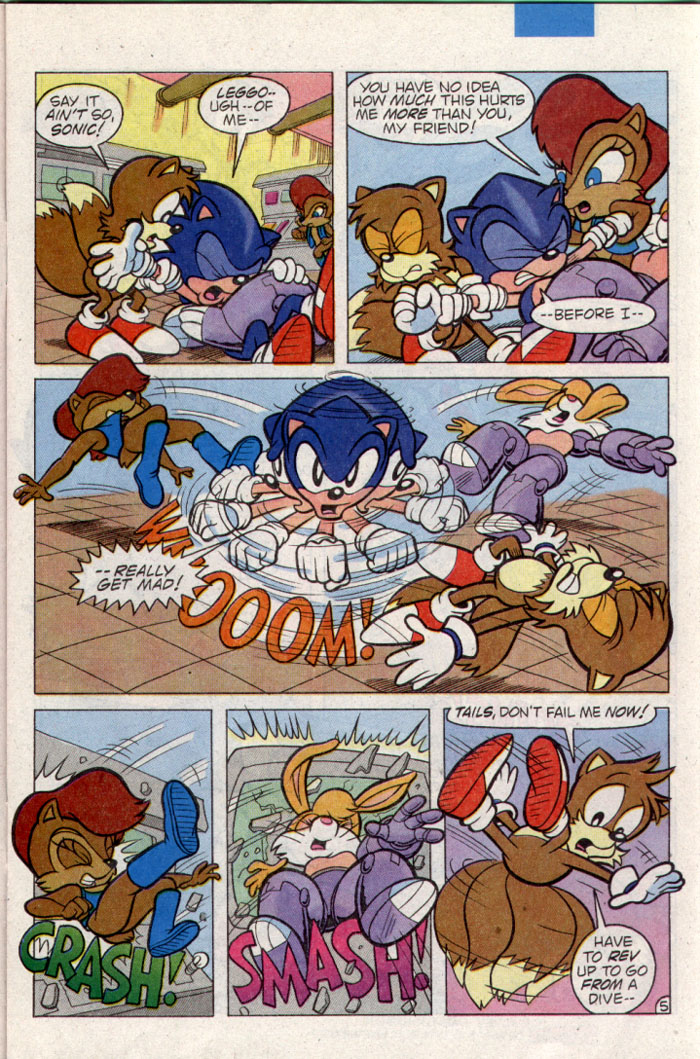 Sonic - Archie Adventure Series November 1995 Page 5